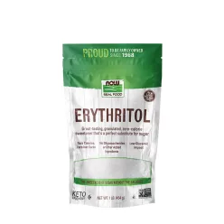 Now Foods Erythritol - Eritrit Természetes Édesítő 454 g