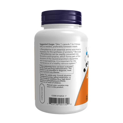 Now Foods Phenylalanine 500 mg 120 Veg Kapszula