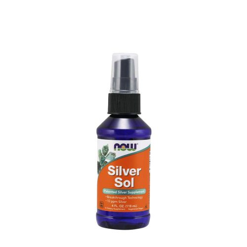 Now Foods Elemi Ezüst folyadék - Silver Sol Liquid 118 ml