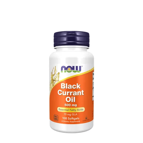 Now Foods Feketeribizli Olaj 500 mg kapszula - Black Currant Oil 100 Lágykapszula