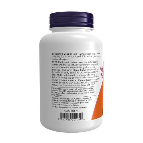 Now Foods MSM por - MSM Powder 227 g