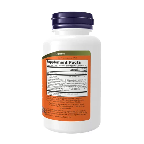 Now Foods Probiotikus kapszula - Probiotic-10 & Bifido Boost 90 Veg Kapszula