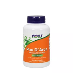 Now Foods Pau D' Arco 500 mg 100 Kapszula
