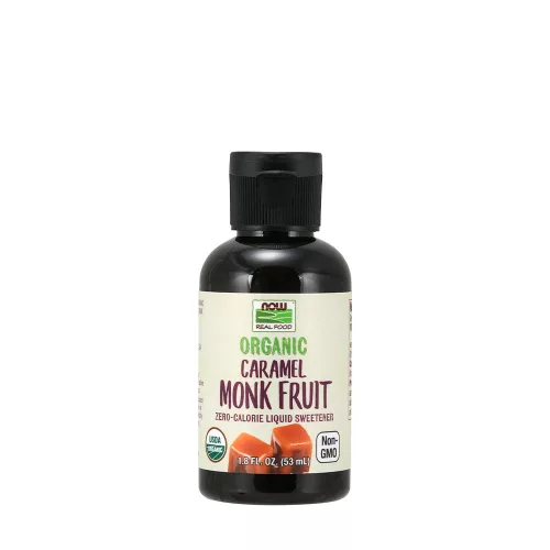 Now Foods Organikus Monk Fruit Édesítőszer - Organic Liquid Monk Fruit 53 ml
