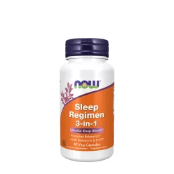   Now Foods Alvástámogató kapszula - Sleep Regimen 3-in-1 90 Veg Kapszula