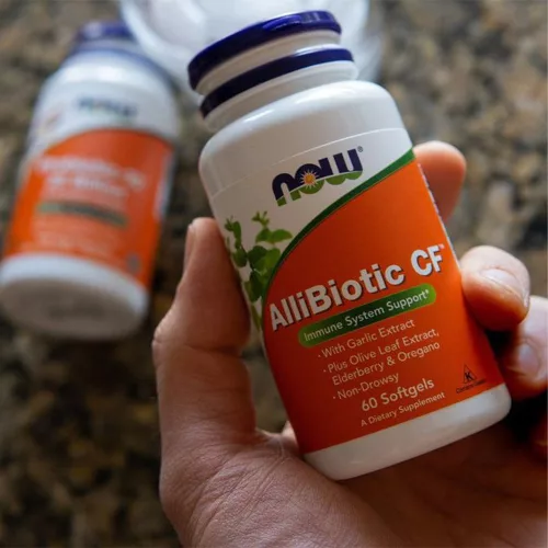 Now Foods AlliBiotic CF™ - Immunvédelem 60 Lágykapszula
