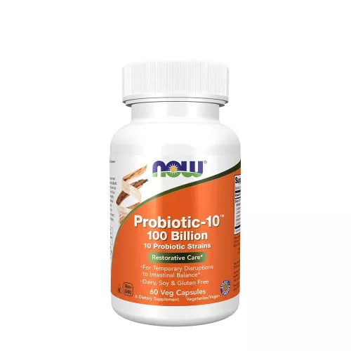 Now Foods Probiotic-10 100 Billion - Probiotikum (100 milliárd) 60 Kapszula