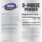 Now Foods D-Ribose Powder 227 g