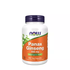 Now Foods Panax Ginseng 500 mg 250 Kapszula