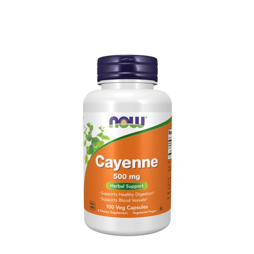 Now Foods Cayenne 500 mg 100 Veg Kapszula