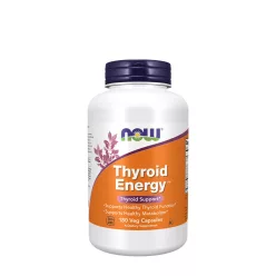   Now Foods Thyroid Energy™ - Jód és Tirozin komplex 180 Kapszula
