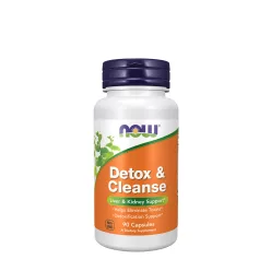   Now Foods Detox & Cleanse - Máj és Vese támogató kapszula 90 Veg Kapszula