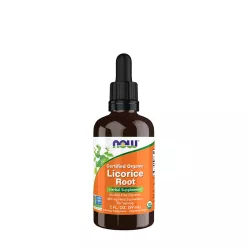 Now Foods Organikus Édesgyökér Glicerit 59 ml