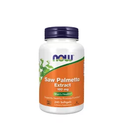   Now Foods Saw Palmetto Extract - Fűrészpálma Kivonat 160 mg 240 Lágykapszula