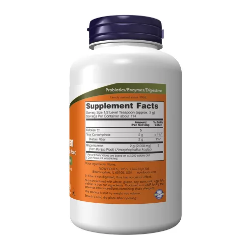 Now Foods Glucomannan Pure Powder 227 g
