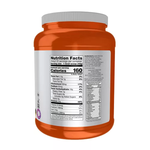 Now Foods Whey Protein - Tejsavófehérje 907 g