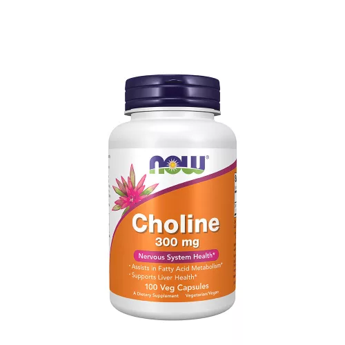 Now Foods Kolin 300 mg - Choline 100 Kapszula