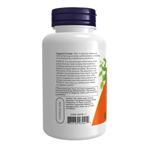 Now Foods Phase 2, 500 mg 120 Veg Kapszula