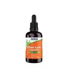 Now Foods Olajfalevél Glicerites Kivonat 18% - Olive Leaf Glycerite 18% Liquid 59 ml (2 fl.oz.)
