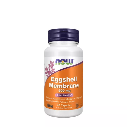 Now Foods Eggshell Membrane 500 mg - Tojáshéjhártya 60 Kapszula
