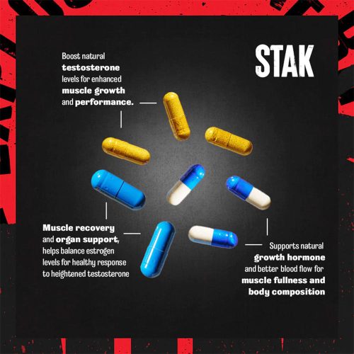 Universal Nutrition Animal Stak - Tesztoszteron és Növekedési Hormon Fokozó Formula 21 Csomag