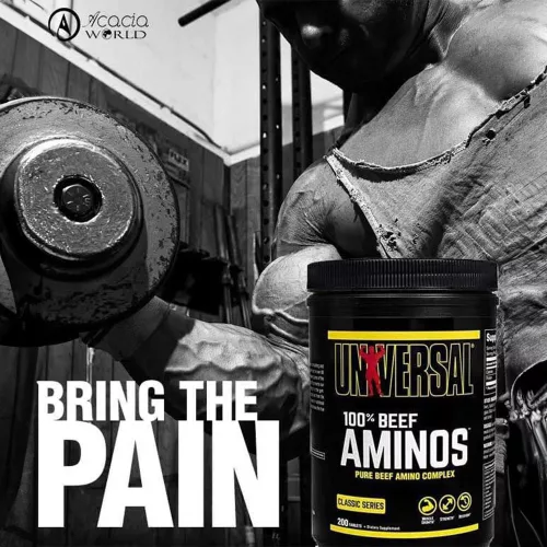 Universal Nutrition 100% Beef Aminos™ - Marhahús Izolátum Aminosav 400 Tabletta