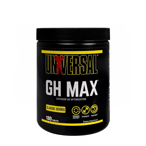 Universal Nutrition GH Max™ - Növekedési Hormon Fokozó 180 Tabletta
