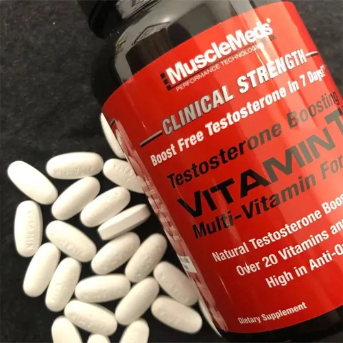 MuscleMeds Vitamin T - Tesztoszteron Fokozó 90 Tabletta