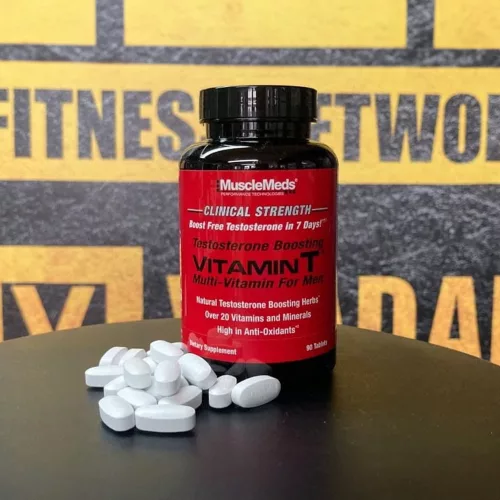 MuscleMeds Vitamin T - Tesztoszteron Fokozó 90 Tabletta