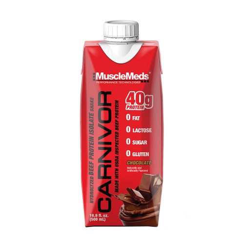 MuscleMeds Carnivor RTD - Marhafehérje Shake 12x500 ml