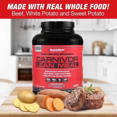 MuscleMeds Étkezés Helyettesítő Marhahúsfehérjével - Carnivor Lean Meal 30 Adag 1910 g