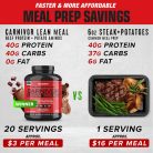 MuscleMeds Étkezés Helyettesítő Marhahúsfehérjével - Carnivor Lean Meal 30 Adag 1910 g