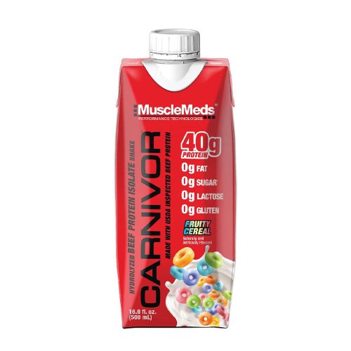 MuscleMeds Carnivor RTD - Marhafehérje Shake 12x500 ml