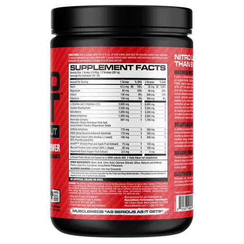 MuscleMeds Nitrolift 550 g