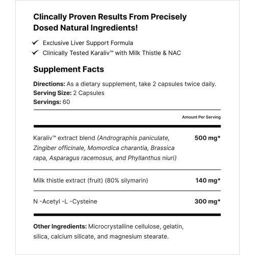 MuscleMeds Liver Detox And Defend 120 Kapszula