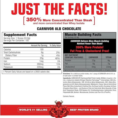 MuscleMeds Carnivor™ - Hidrolizált Marhafehérje 100 Adag 3390 g