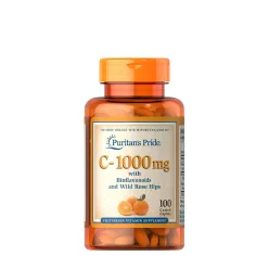   Puritan's Pride C-vitamin 1000 mg kapszula Csipkebogyóval és Bioflavonoidokkal 100 Kapszula