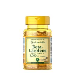   Puritan's Pride Béta-karotin 10000 NE 100 Lágykapszula