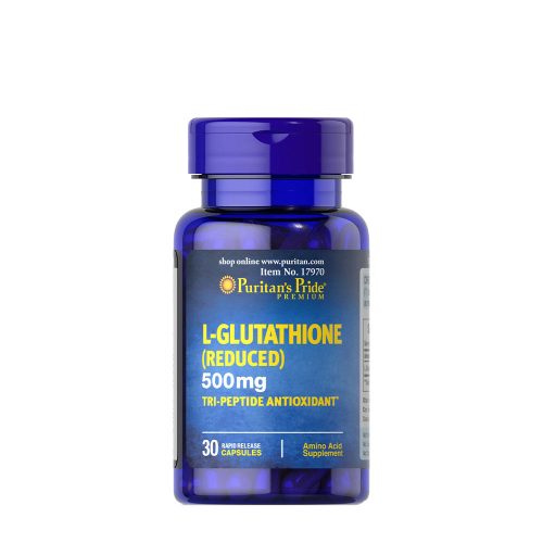 Puritan's Pride Glutation 500 mg kapszula - Antioxidáns Védelem 30 Kapszula