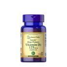Puritan's Pride D3-vitamin 5000 NE 100 Lágykapszula