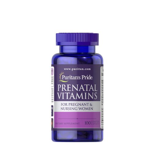 Puritan's Pride Multivitamin kapszula Kismamáknak 100 Bevonatos Kapszula
