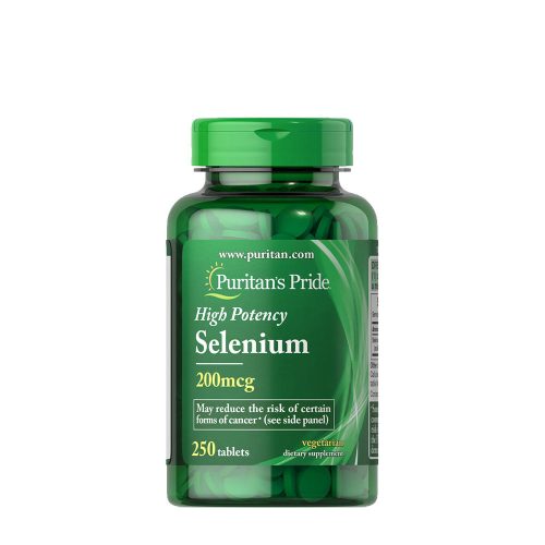 Puritan's Pride Szelén 200 mcg - Selenium 250 Tabletta