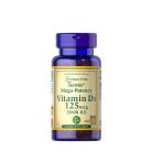 Puritan's Pride D3-vitamin 5000 NE 200 Lágykapszula