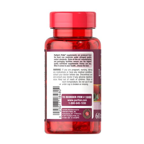 Puritan's Pride Likopin 40 mg - Lycopene 40 mg 60 Lágykapszula
