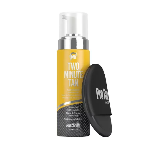 Pro Tan Two Minute Tan Sunless Bronzer - Azonnali önbarnító hab (7 fl.oz.) 207 ml