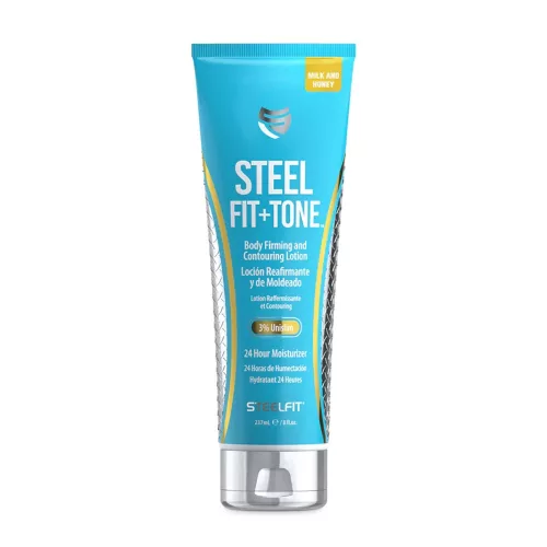 Steelfit Steel Fit+Tone - Zsírégető testfeszesítő testápoló  (8 fl.oz.) 237 ml