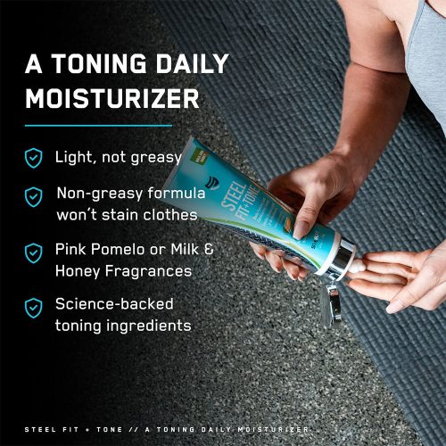 Steelfit Steel Fit+Tone - Zsírégető testfeszesítő testápoló  (8 fl.oz.) 237 ml