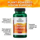 Swanson Beta-Carotene (Vitamin A) 100 Lágykapszula