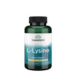   Swanson L-lizin (L-Lysine) kapszula - Szabad Aminosav 100 Kapszula