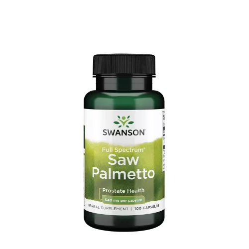 Swanson Saw Palmetto 540 mg - Fűrészpálma Kivonat 100 Kapszula